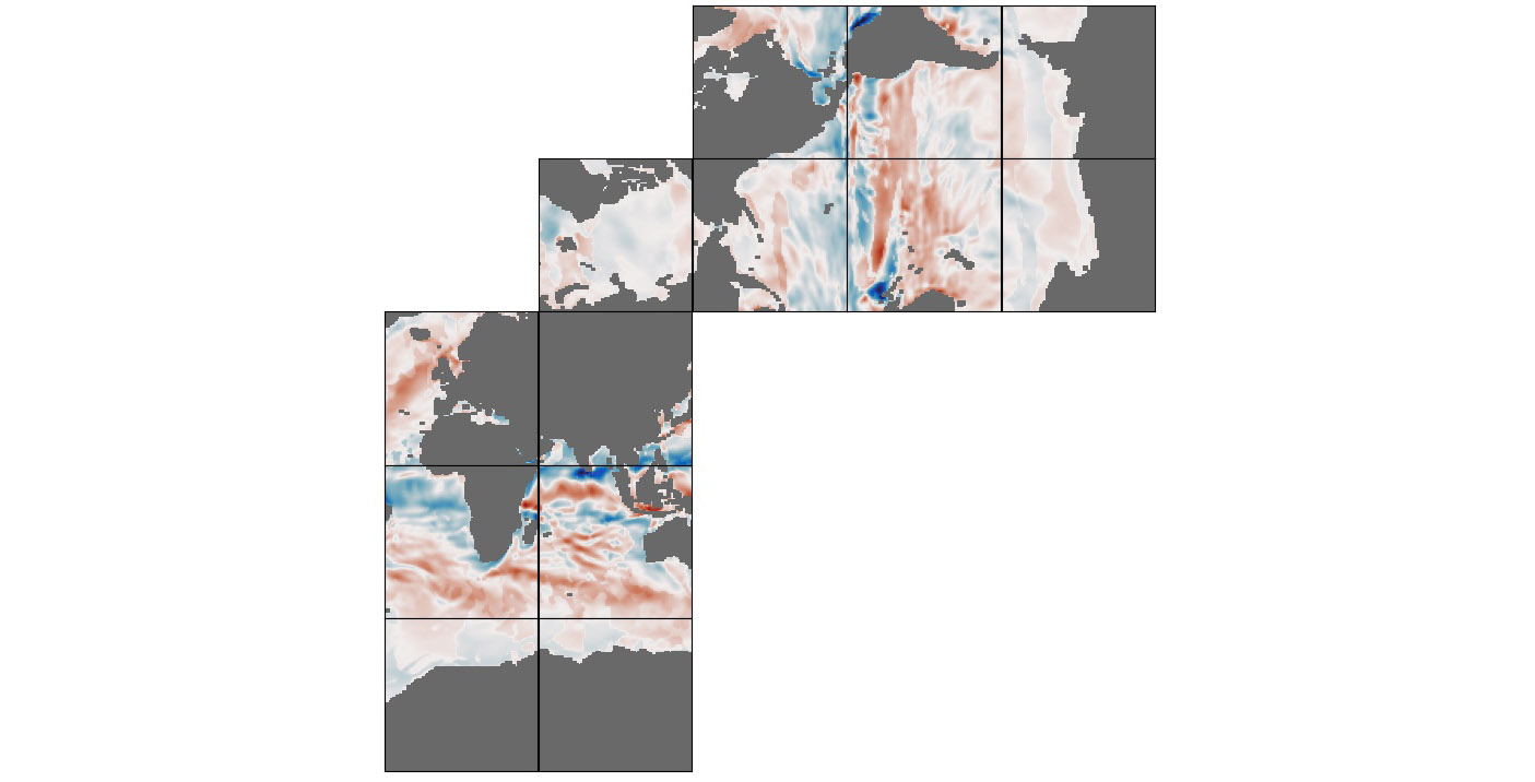 ECCO Ocean Three-Dimensional Salinity Fluxes - Daily Mean llc90 Grid